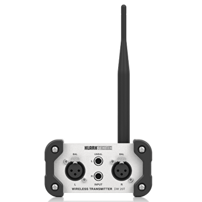 KLARK TEKNIK DW 20T Stereo Ses Yayını İçin 2.4 GHz Kablosuz Stereo Verici
